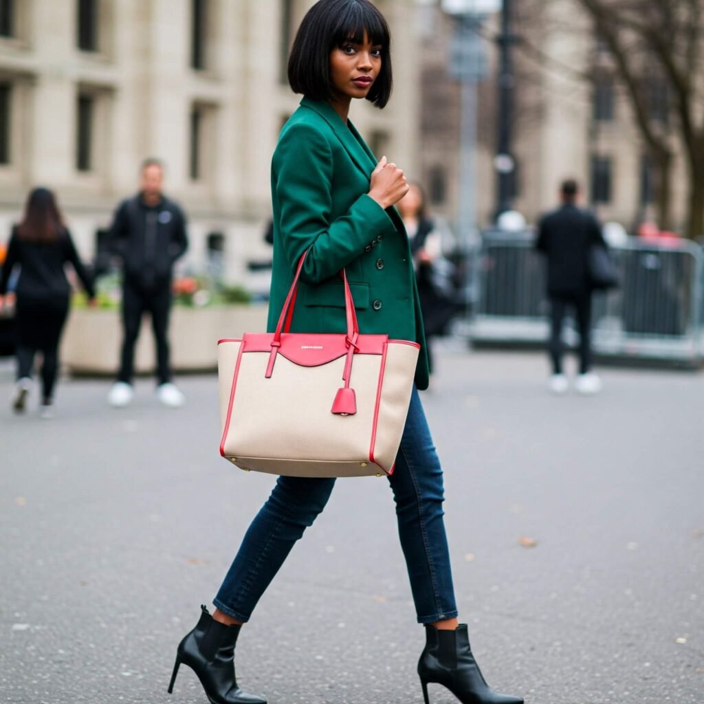 Street-Style Handbag Moment