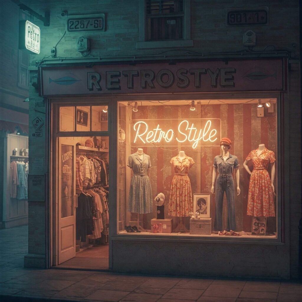 Vintage Boutique Exterior